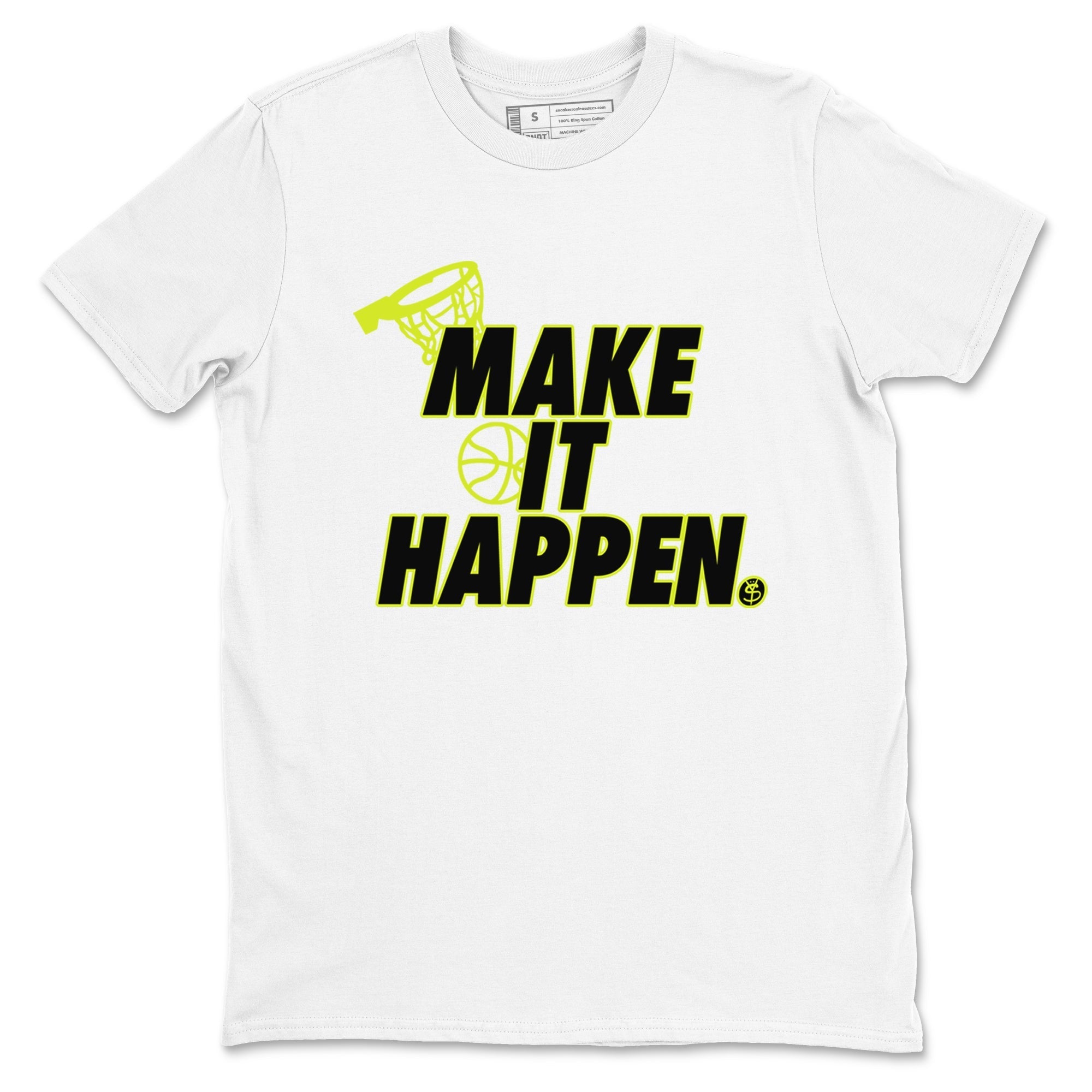 Make It Happen Sneaker Tees - Air Foamposite One Black Volt
