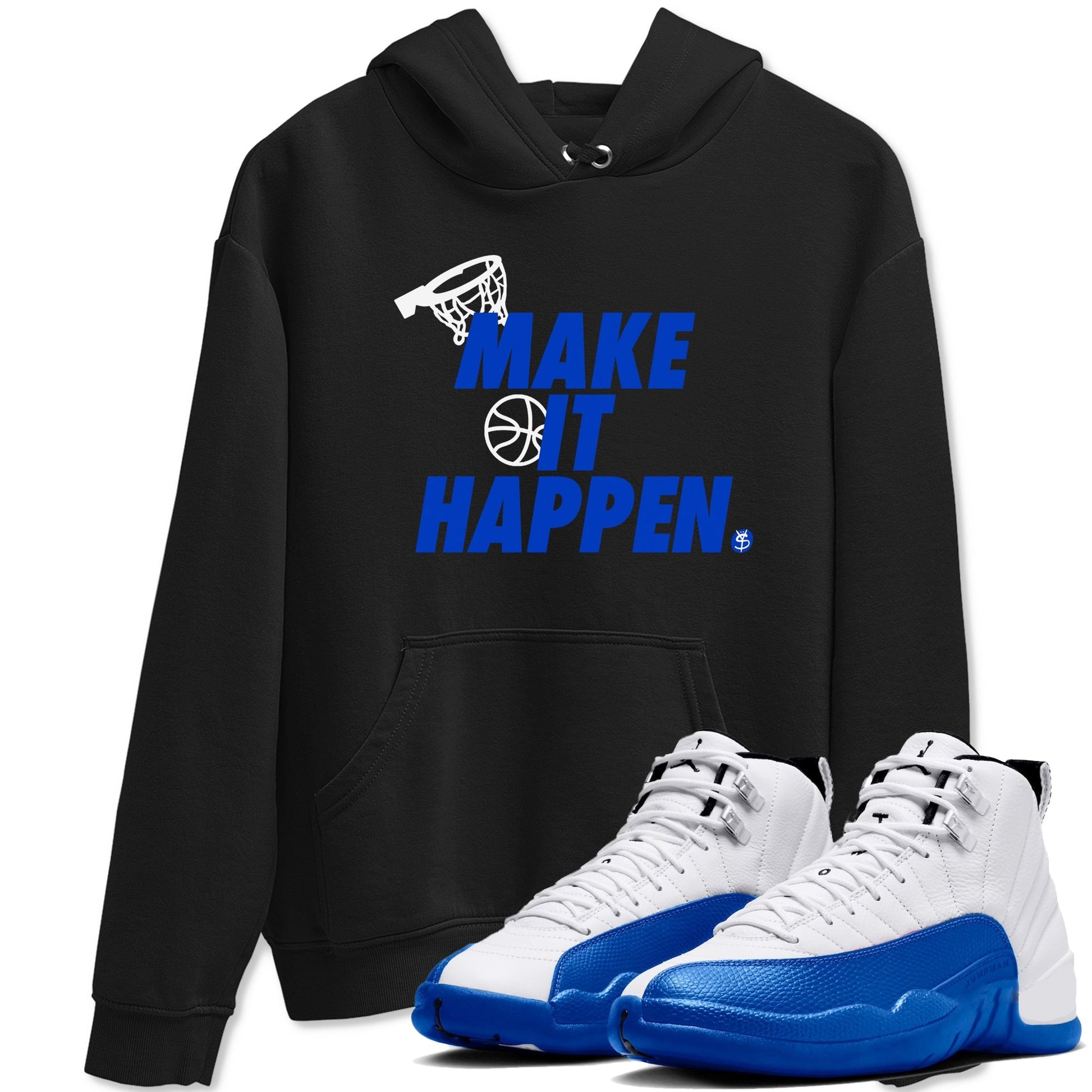 Make It Happen Sneaker Tees - Air Jordan 12 Blueberry