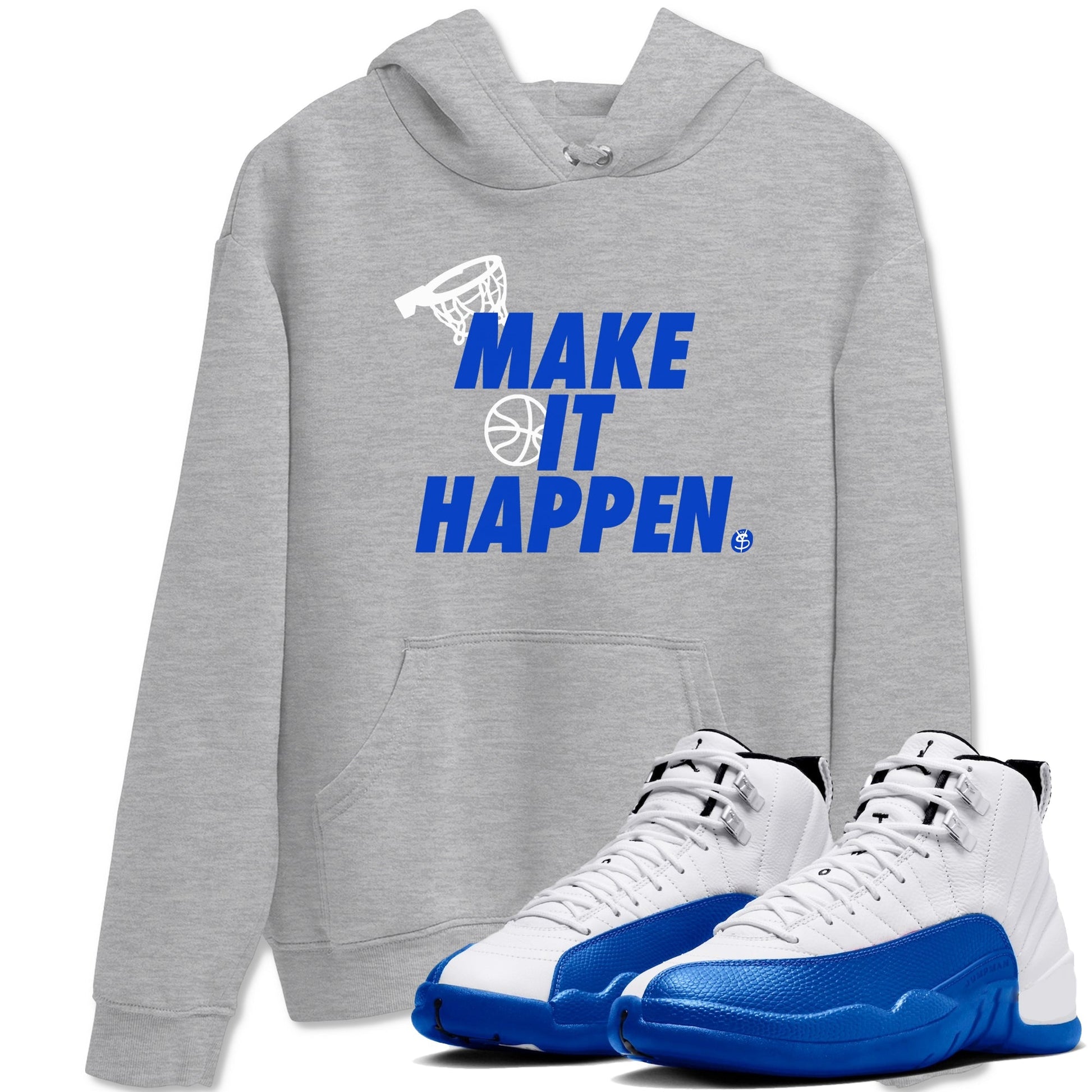 Make It Happen Sneaker Tees - Air Jordan 12 Blueberry