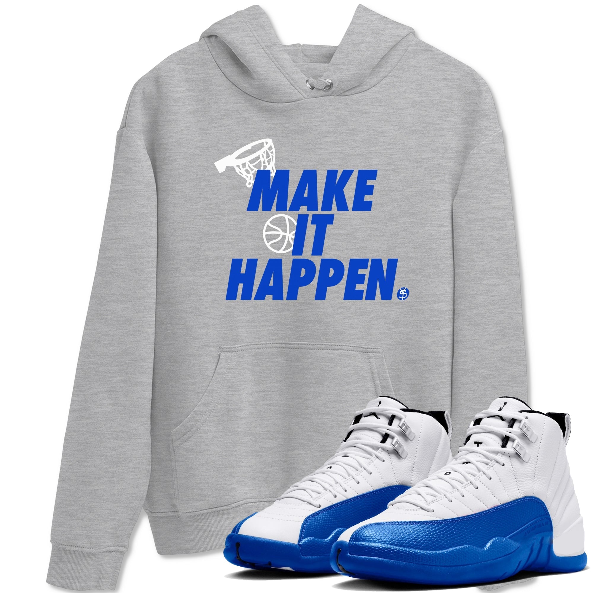 Make It Happen Sneaker Tees - Air Jordan 12 Blueberry