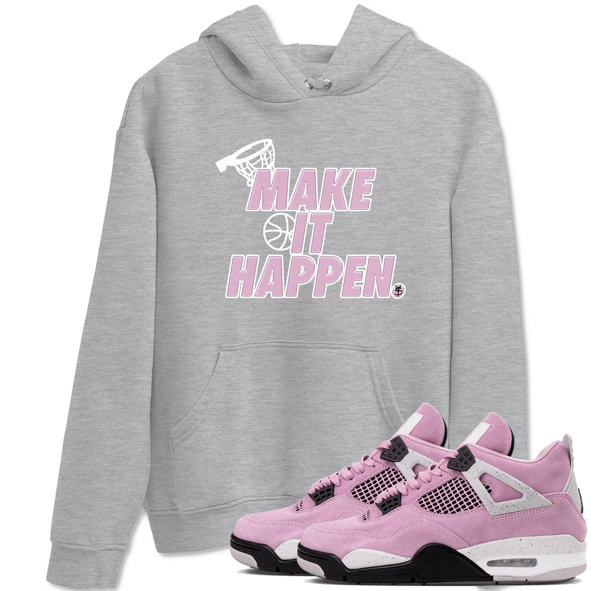 Make It Happen Sneaker Tees - Air Jordan 4 Orchid