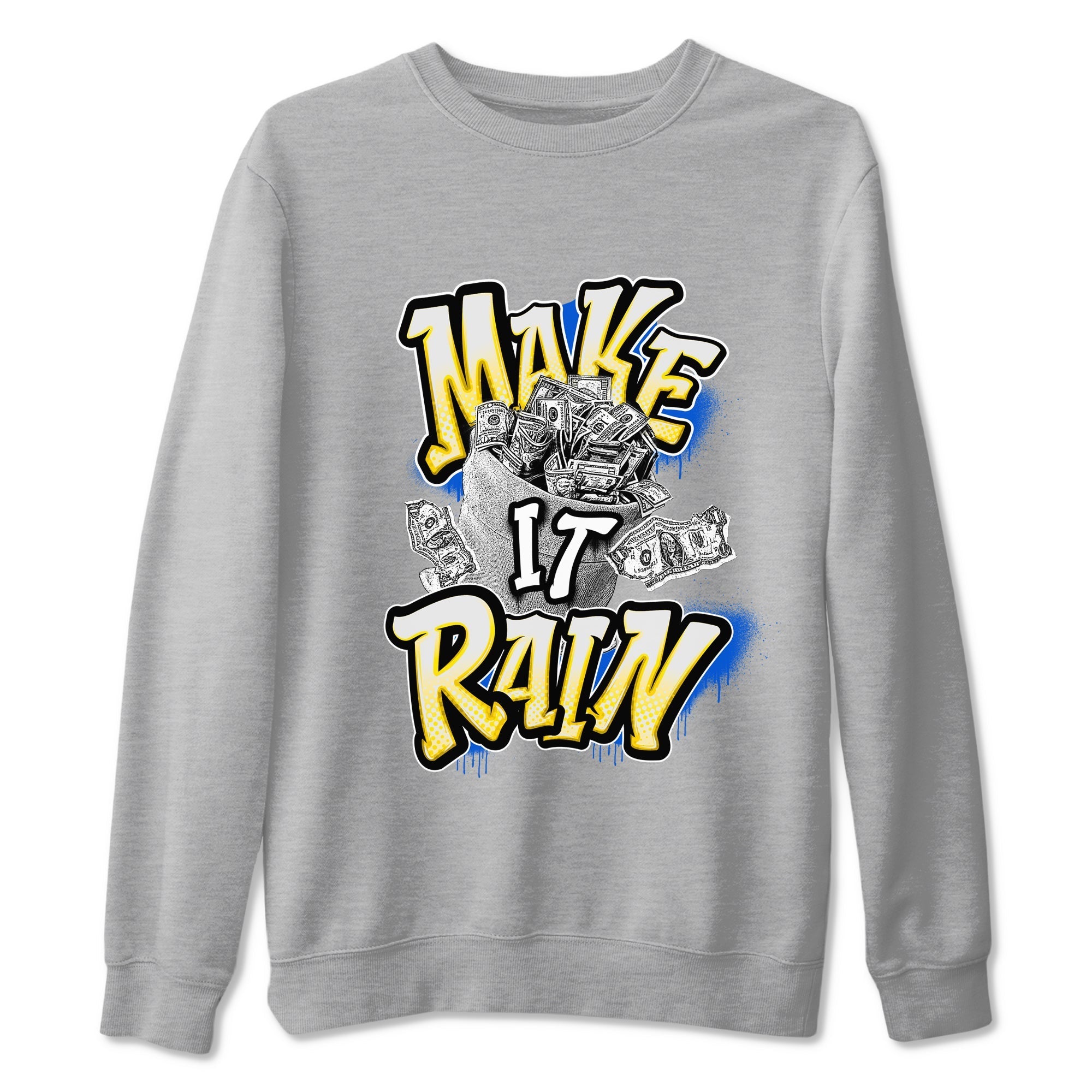 Make It Rain Money Sneaker Tees - Air Jordan 1 Travis Scott Canary
