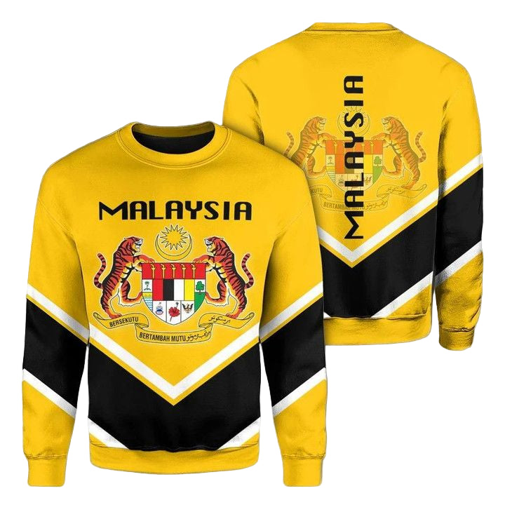 Malaysia Coat Of Arms Sweater Lucian Style J5W ? Usalast
