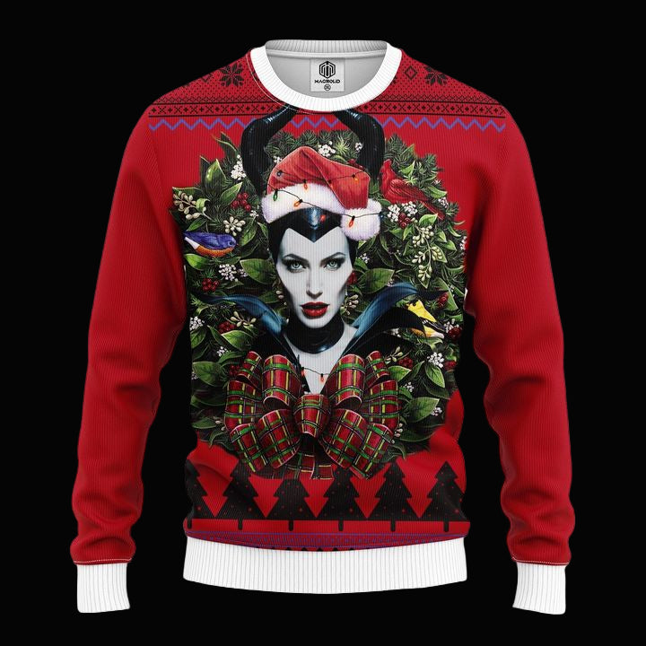 Maleficent Ugly Christmas Sweater Noel Mc Thanksgiving Gift ? Usalast
