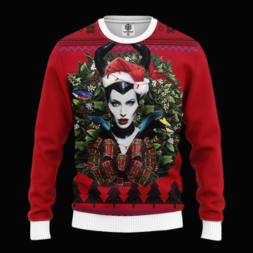 Maleficent Ugly Christmas Sweater Noel Mc Thanksgiving Gift ? Usalast