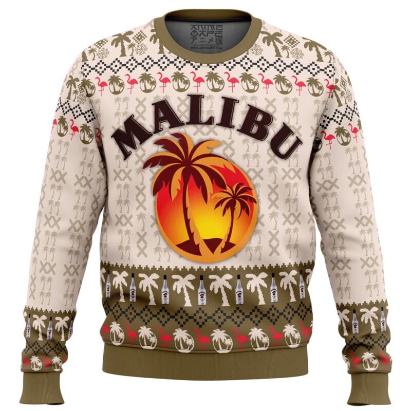 Malibu Rum Ugly Christmas Sweater