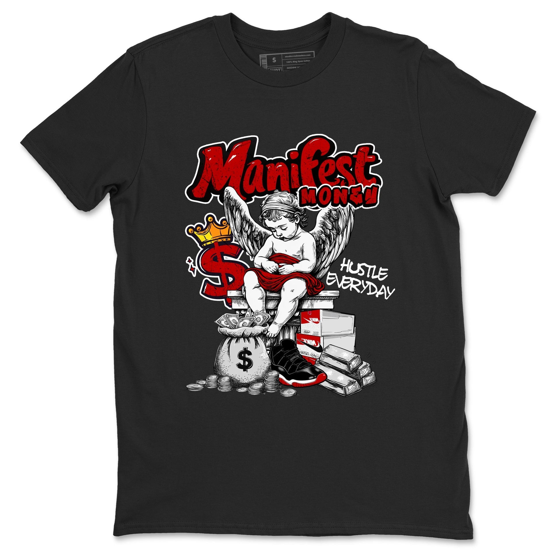 Manifest Money Sneaker Tees - Air Jordan 11 Bred