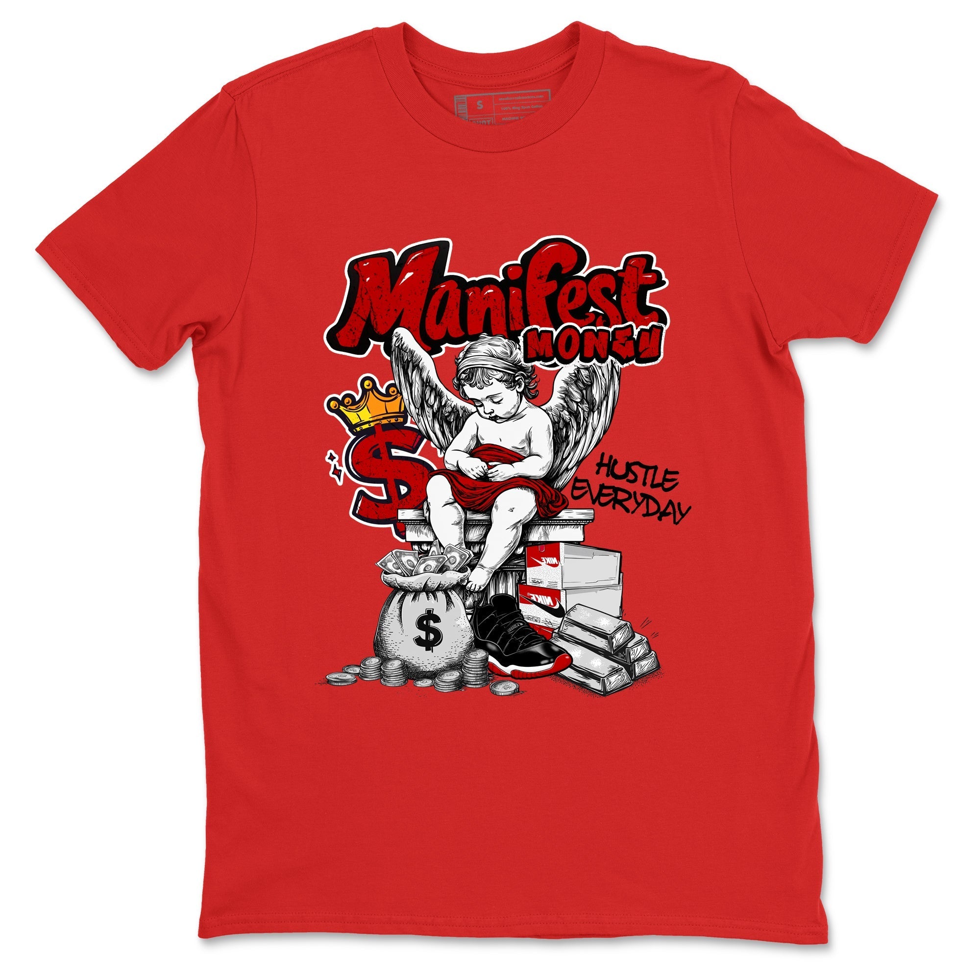 Manifest Money Sneaker Tees - Air Jordan 11 Bred