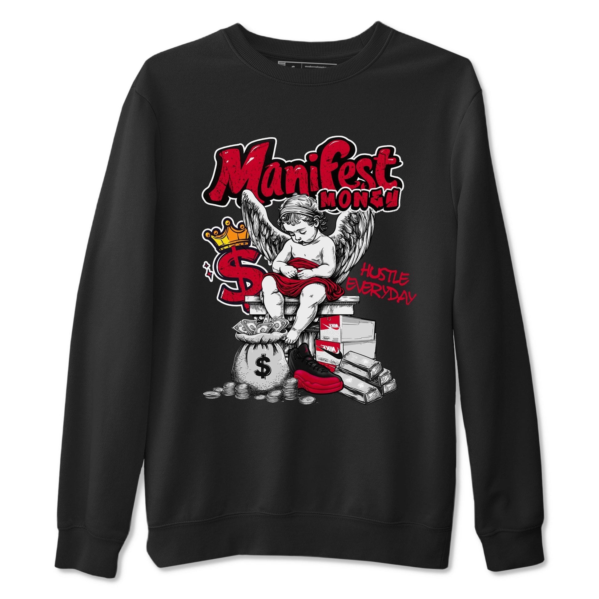Manifest Money Sneaker Tees - Air Jordan 12 Flu Game