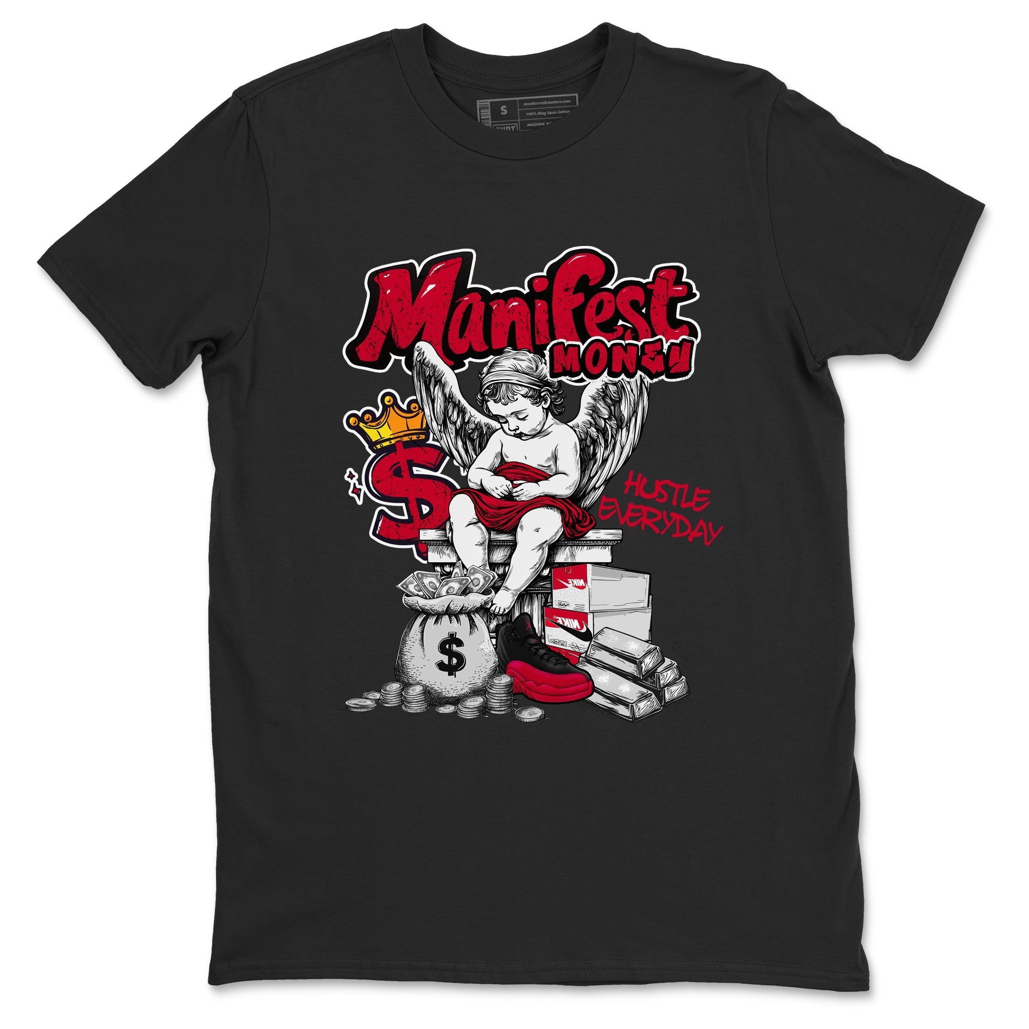 Manifest Money Sneaker Tees - Air Jordan 12 Flu Game
