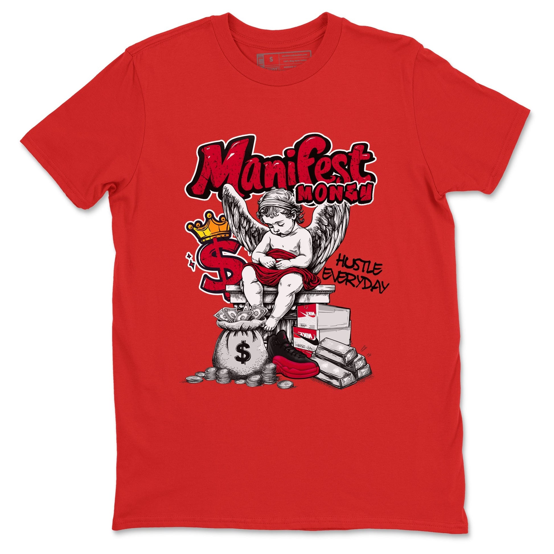 Manifest Money Sneaker Tees - Air Jordan 12 Flu Game