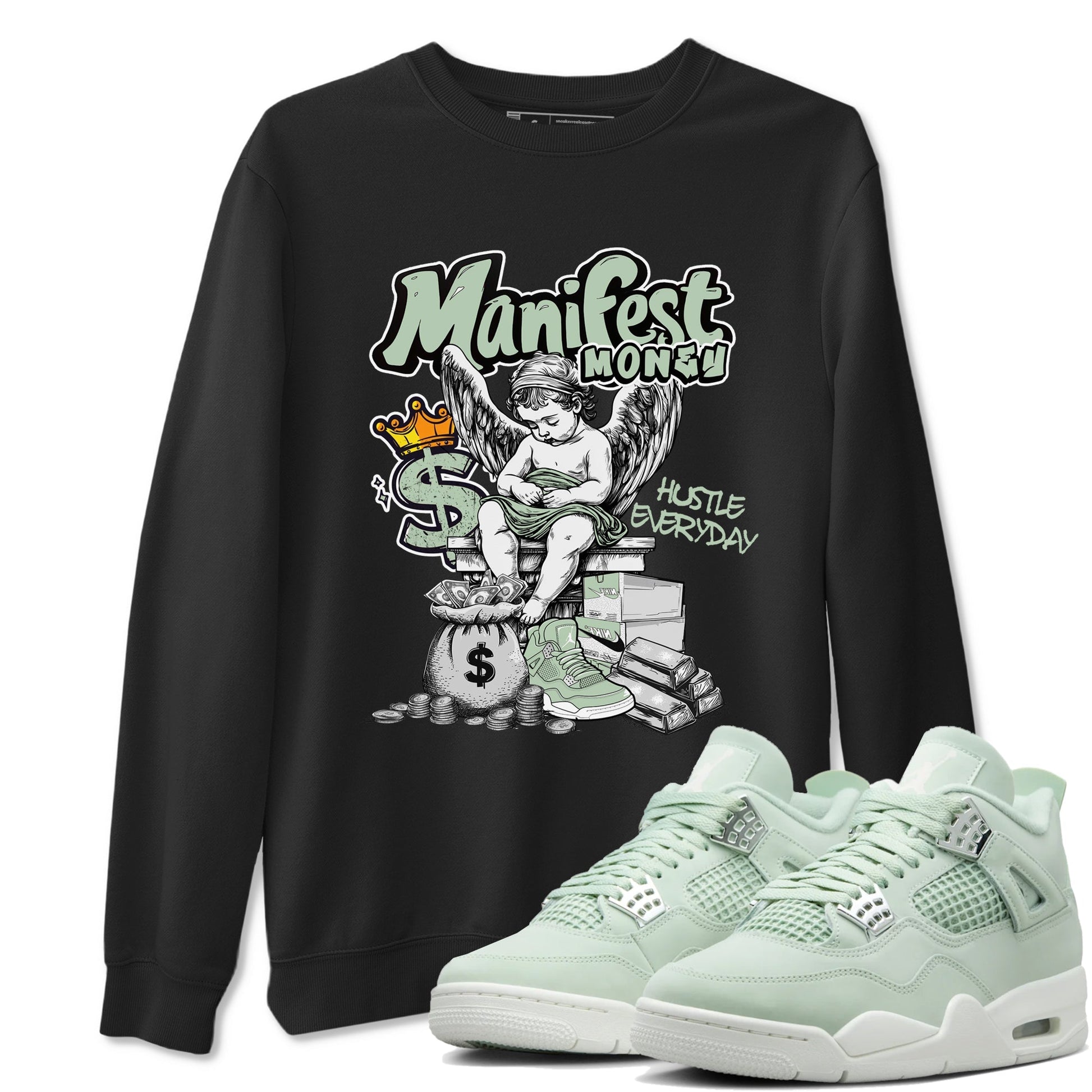 Manifest Money Sneaker Tees - Air Jordan 4 Abundance
