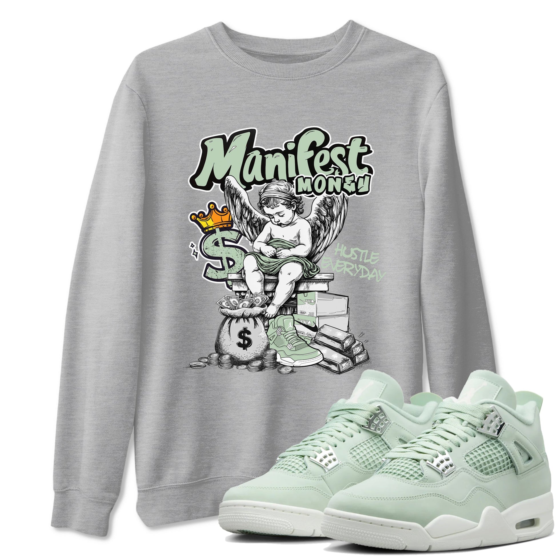 Manifest Money Sneaker Tees - Air Jordan 4 Abundance