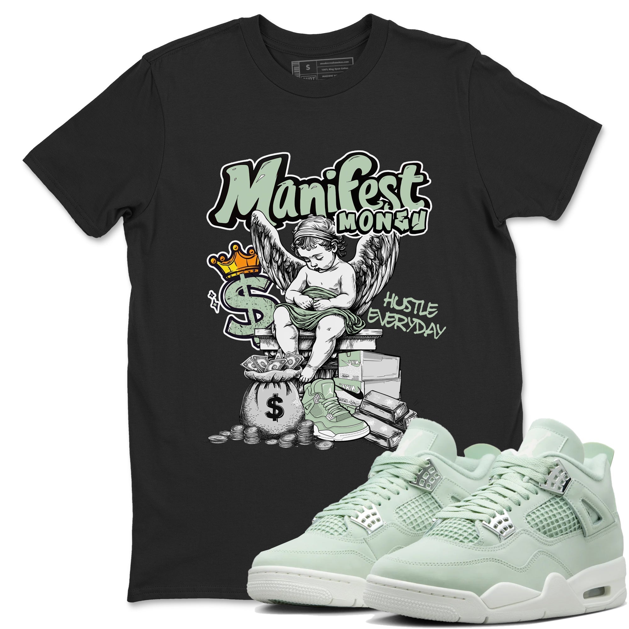 Manifest Money Sneaker Tees - Air Jordan 4 Abundance