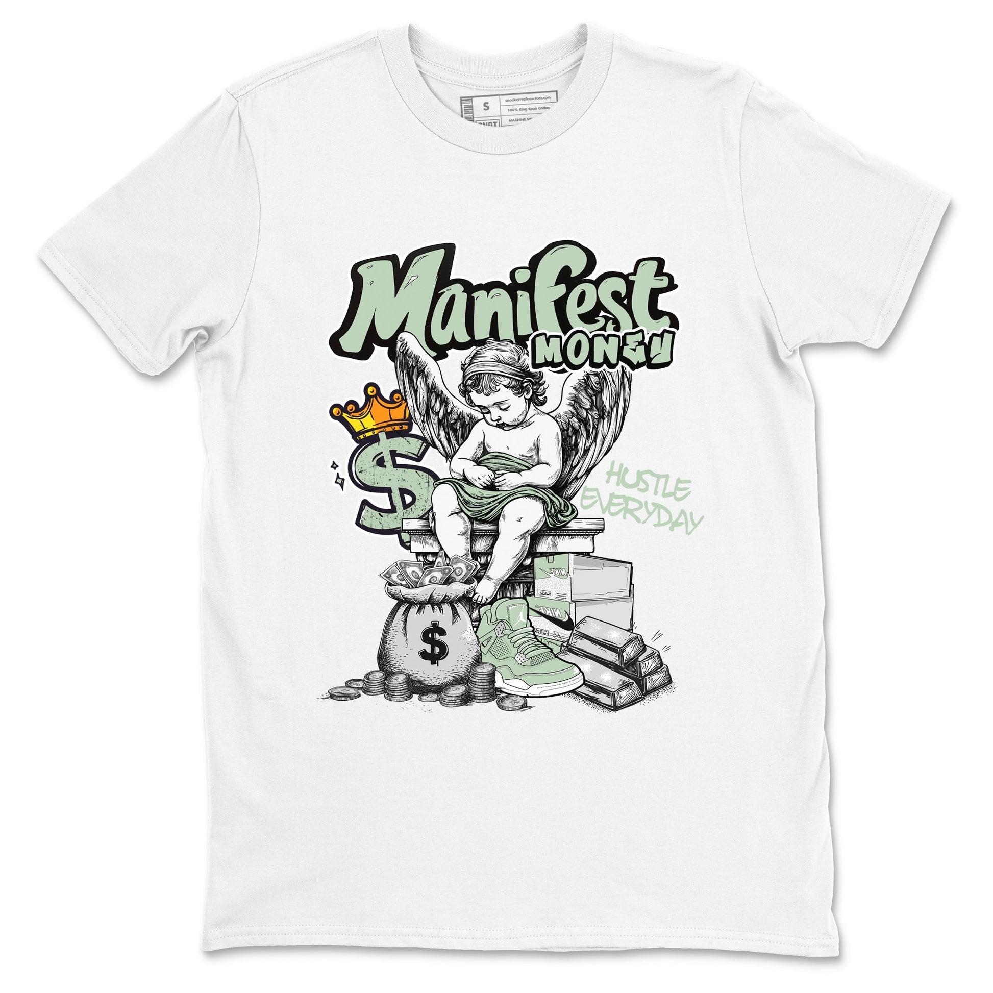 Manifest Money Sneaker Tees - Air Jordan 4 Abundance