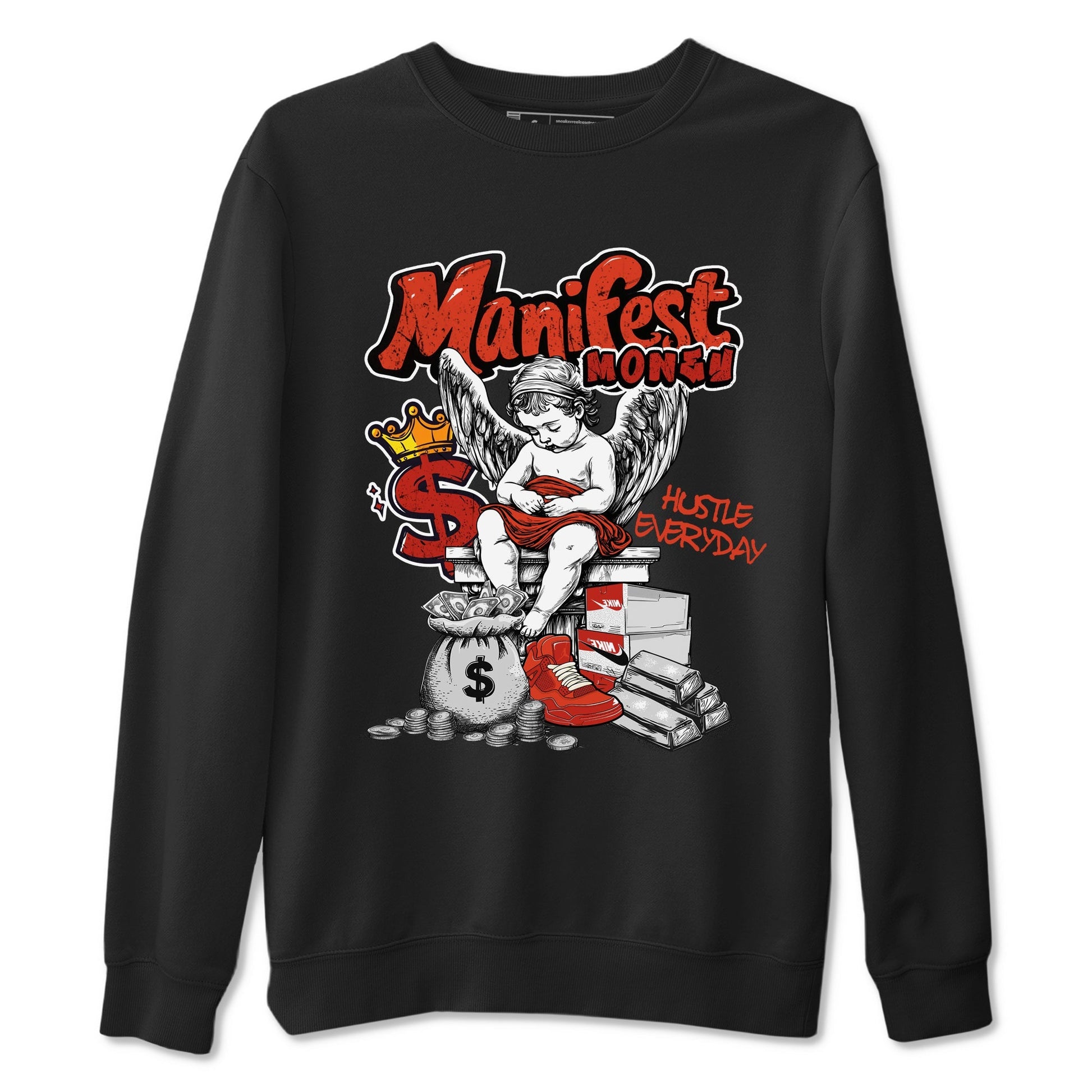 Manifest Money Sneaker Tees - Air Jordan 4 Brick By Brick