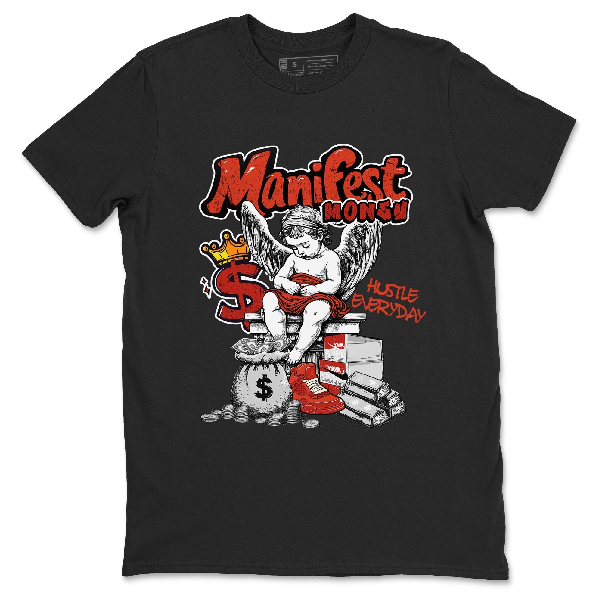 Manifest Money Sneaker Tees - Air Jordan 4 Brick By Brick