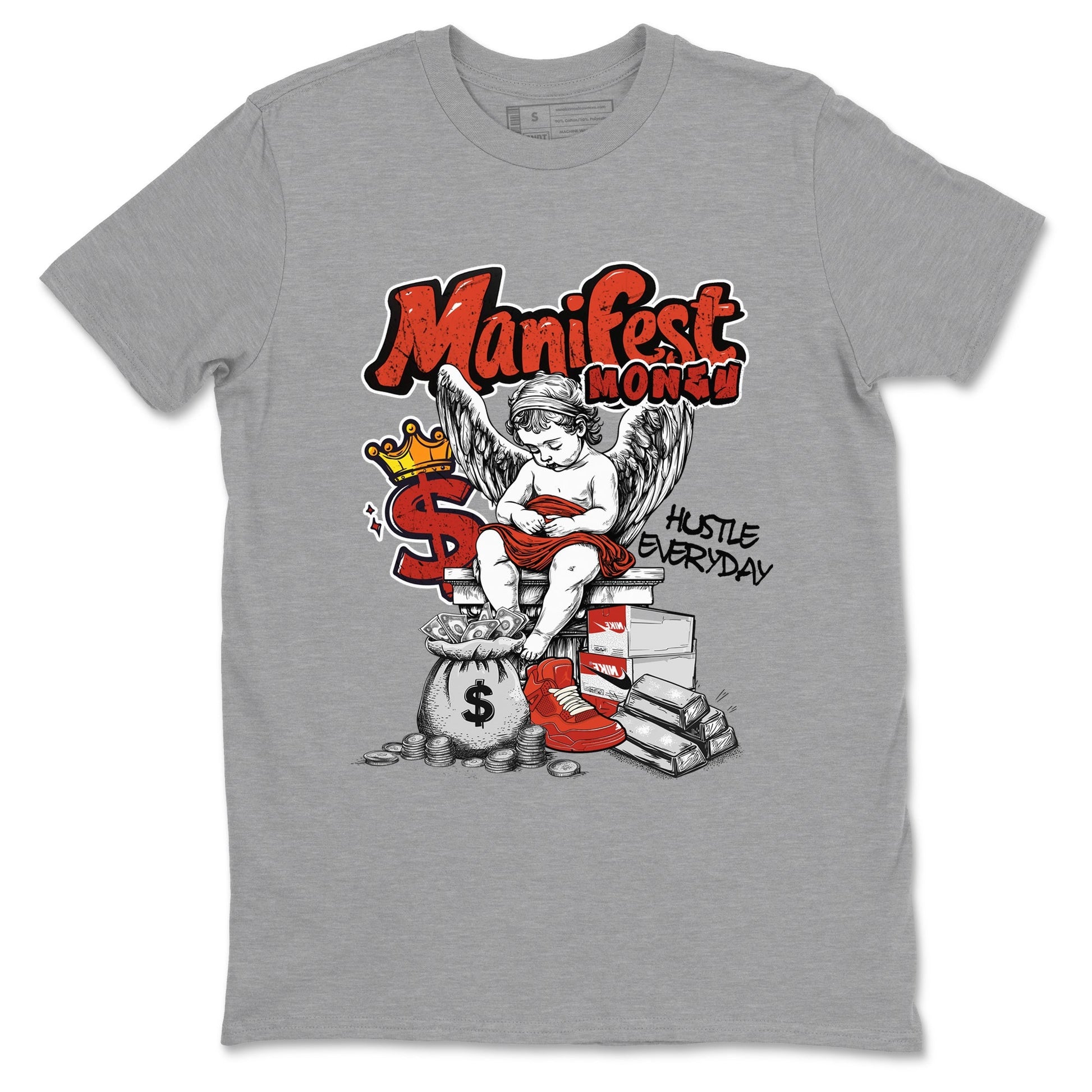 Manifest Money Sneaker Tees - Air Jordan 4 Brick By Brick