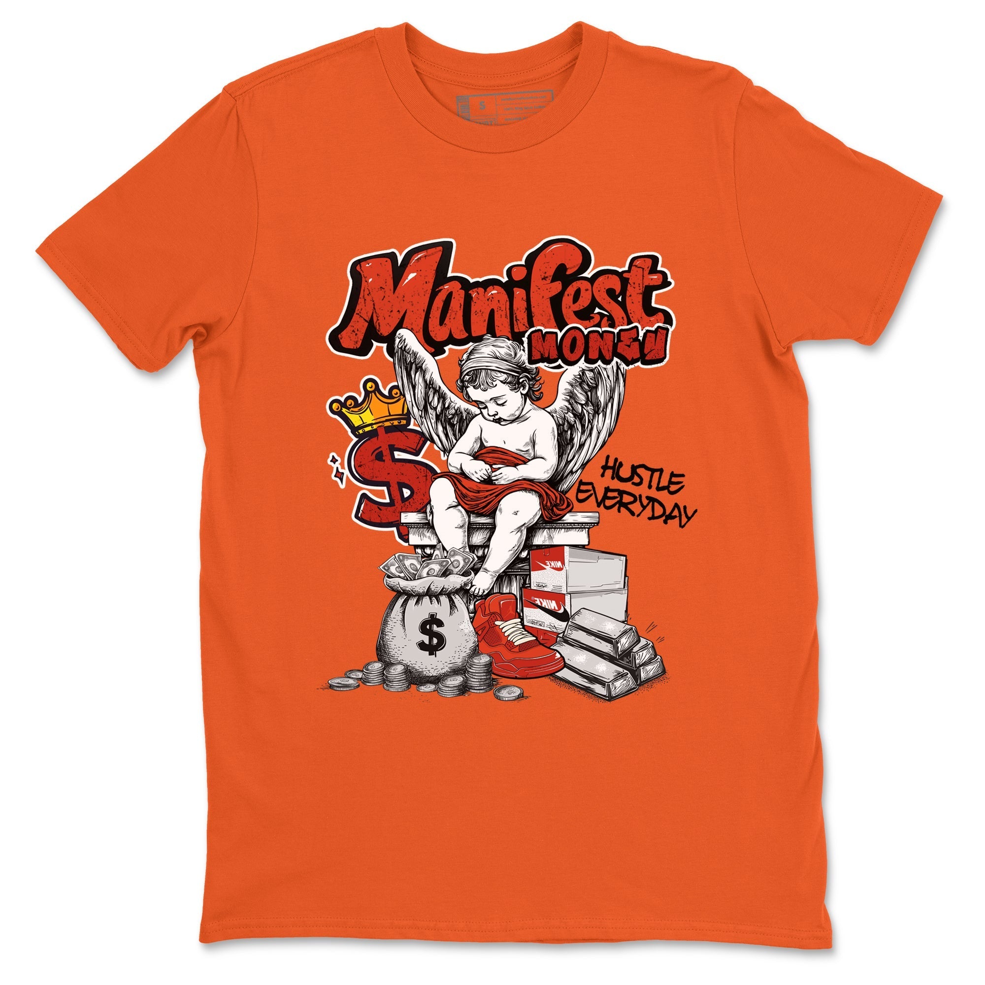 Manifest Money Sneaker Tees - Air Jordan 4 Brick By Brick
