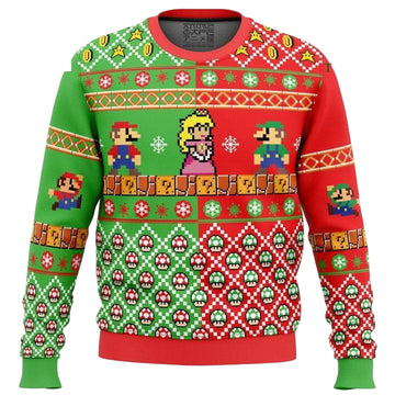 Mario Bros Ugly Christmas Sweater ? Usalast
