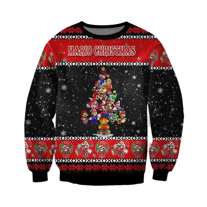 Mario Christmas Sweater ? Usalast