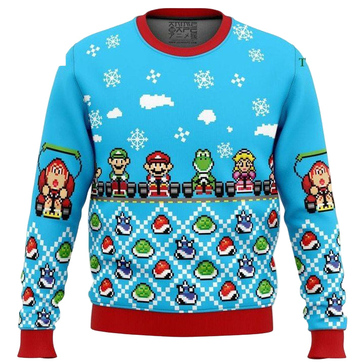 Mario Kart Ugly Christmas Sweater ? Usalast