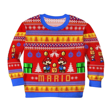 Mario Super Mario Christmas Sweater ? Usalast