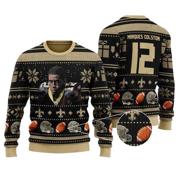 Marquez Callaway 12 New Orleans Saints Nfl Christmas Sweater ? Usalast
