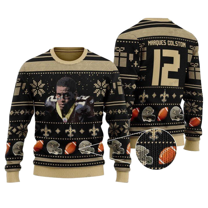 Marquez Callaway 12 New Orleans Saints Nfl Christmas Sweater ? Usalast