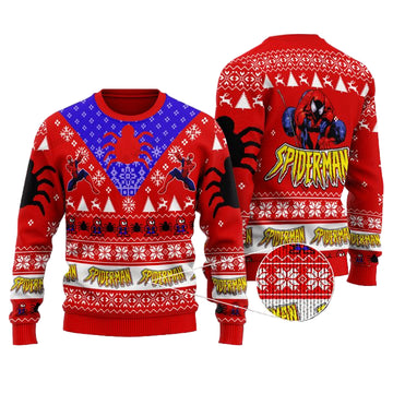 Marvel Comics Spider-Man Christmas Sweater ? Usalast