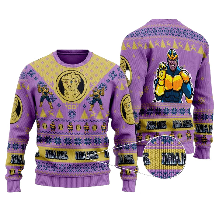 Marvel Comics Thanos Christmas Sweater ? Usalast