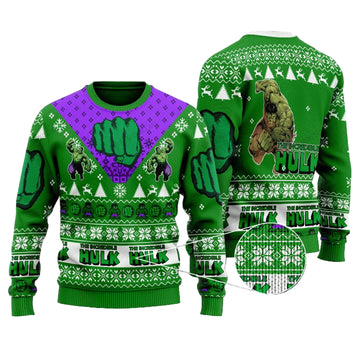 Marvel Comics The Incredible Hulk Christmas Sweater ? Usalast