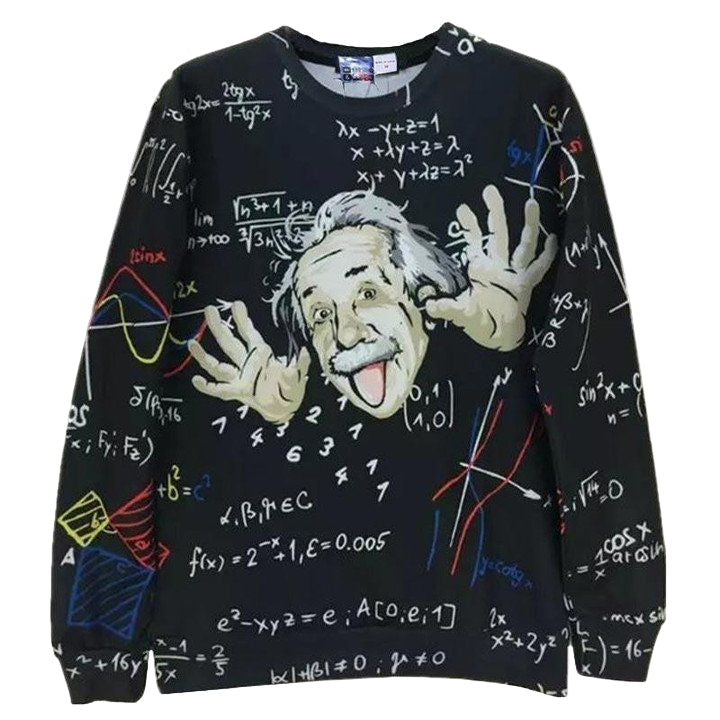 Math Science Hoodies For Boy Graphic 3D Sweaters Men Women Funny Print Einstein Hoodie Casual Tops G1860 Sh6539 ? Usalast