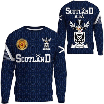 Maxwell Family Crest Sweater Scottish Home ? 1991 Style A7 ? Usalast