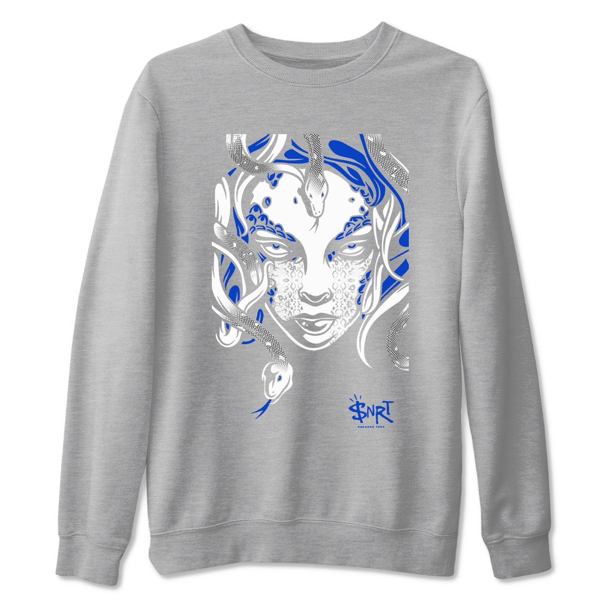 Medusa Head Sneaker Tees - Air Jordan 12 Blueberry