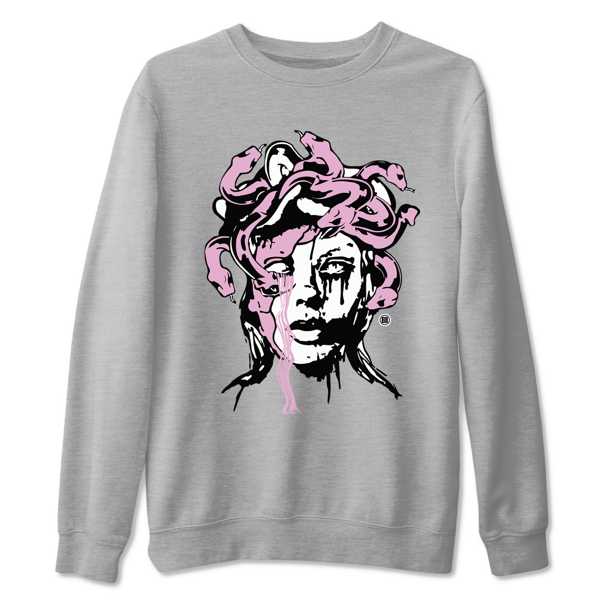 Medusa Statue Sneaker Tees - Air Jordan 4 Orchid
