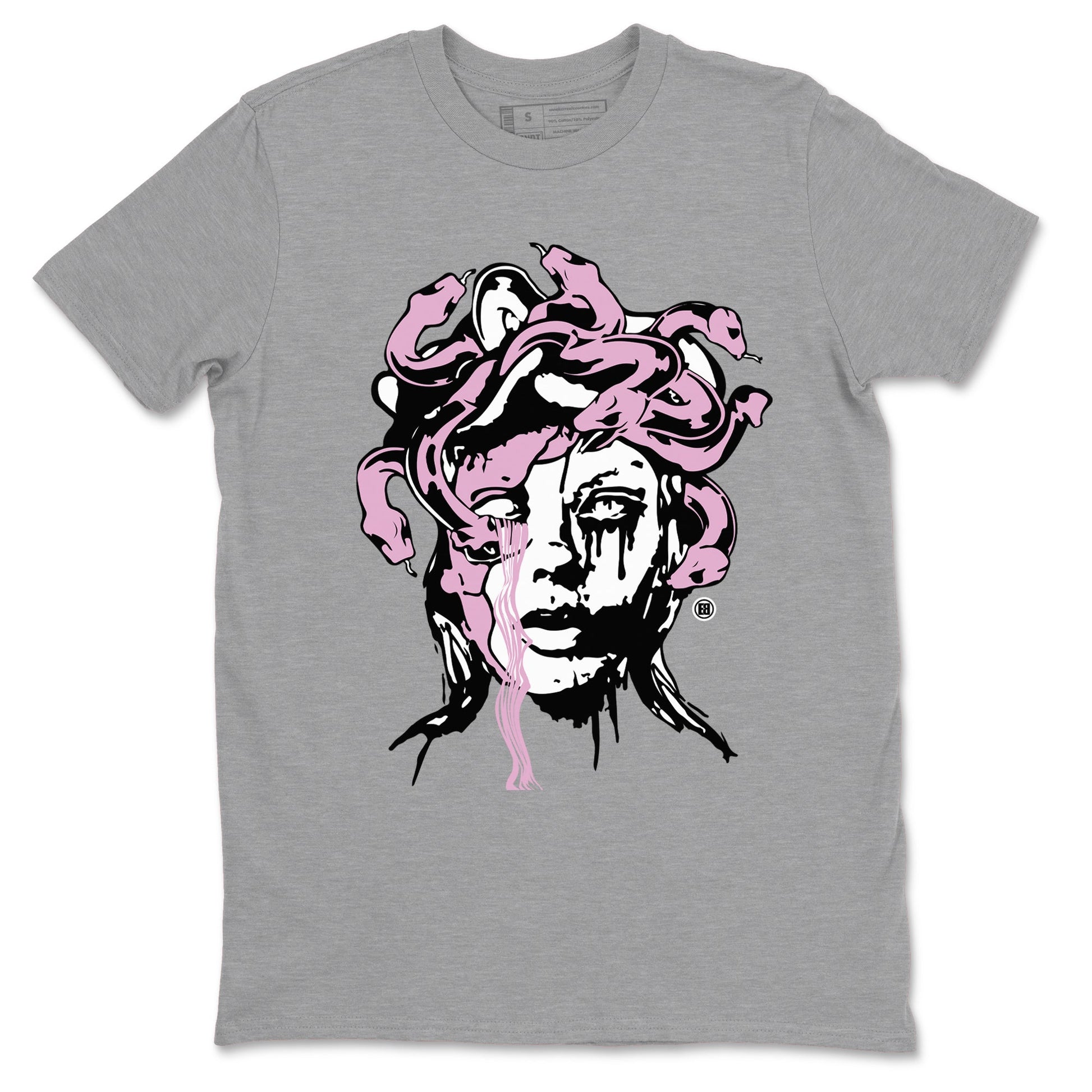 Medusa Statue Sneaker Tees - Air Jordan 4 Orchid
