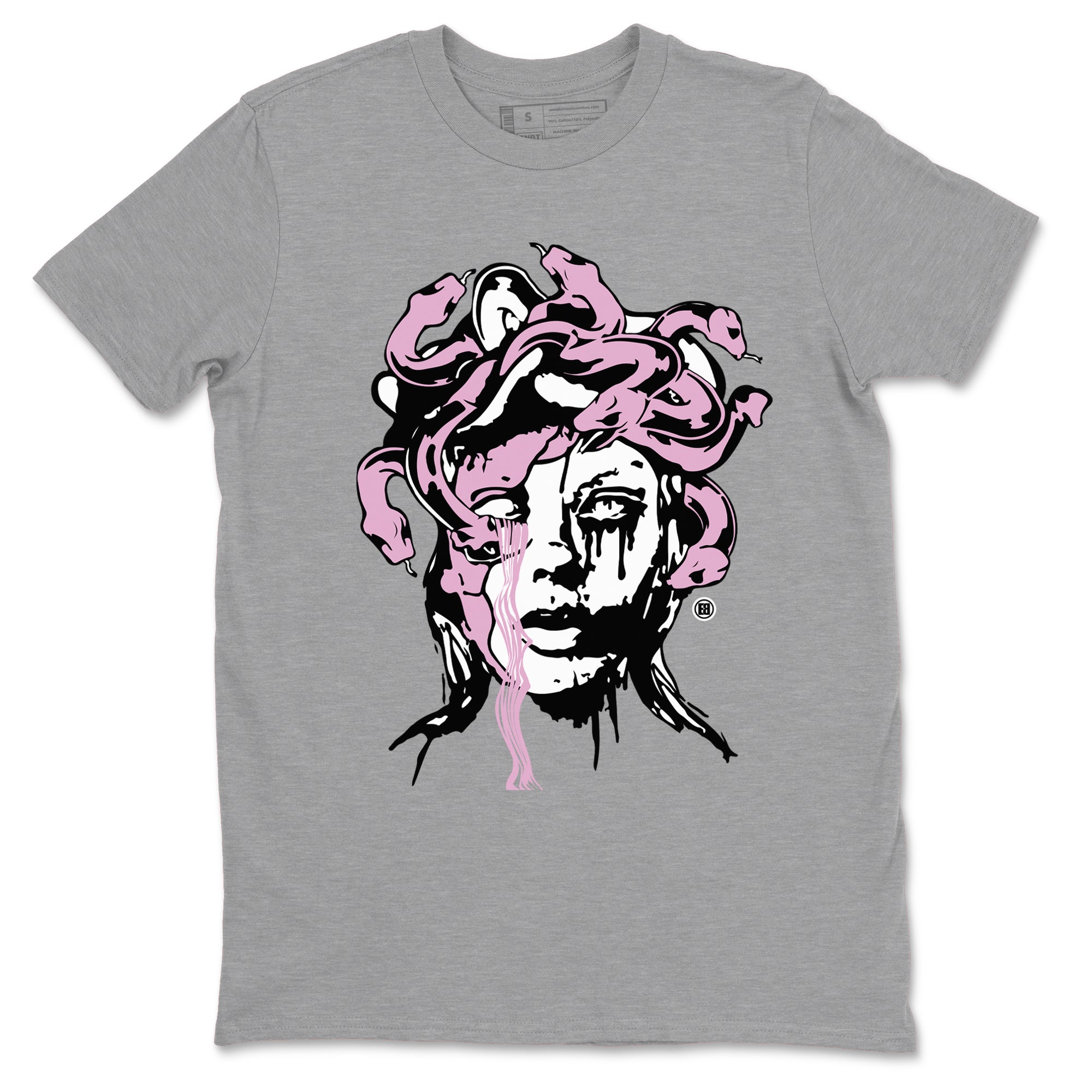 Medusa Statue Sneaker Tees - Air Jordan 4 Orchid