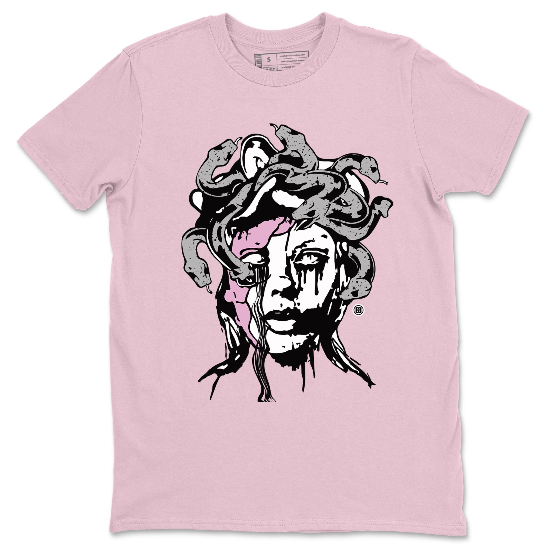 Medusa Statue Sneaker Tees - Air Jordan 4 Orchid
