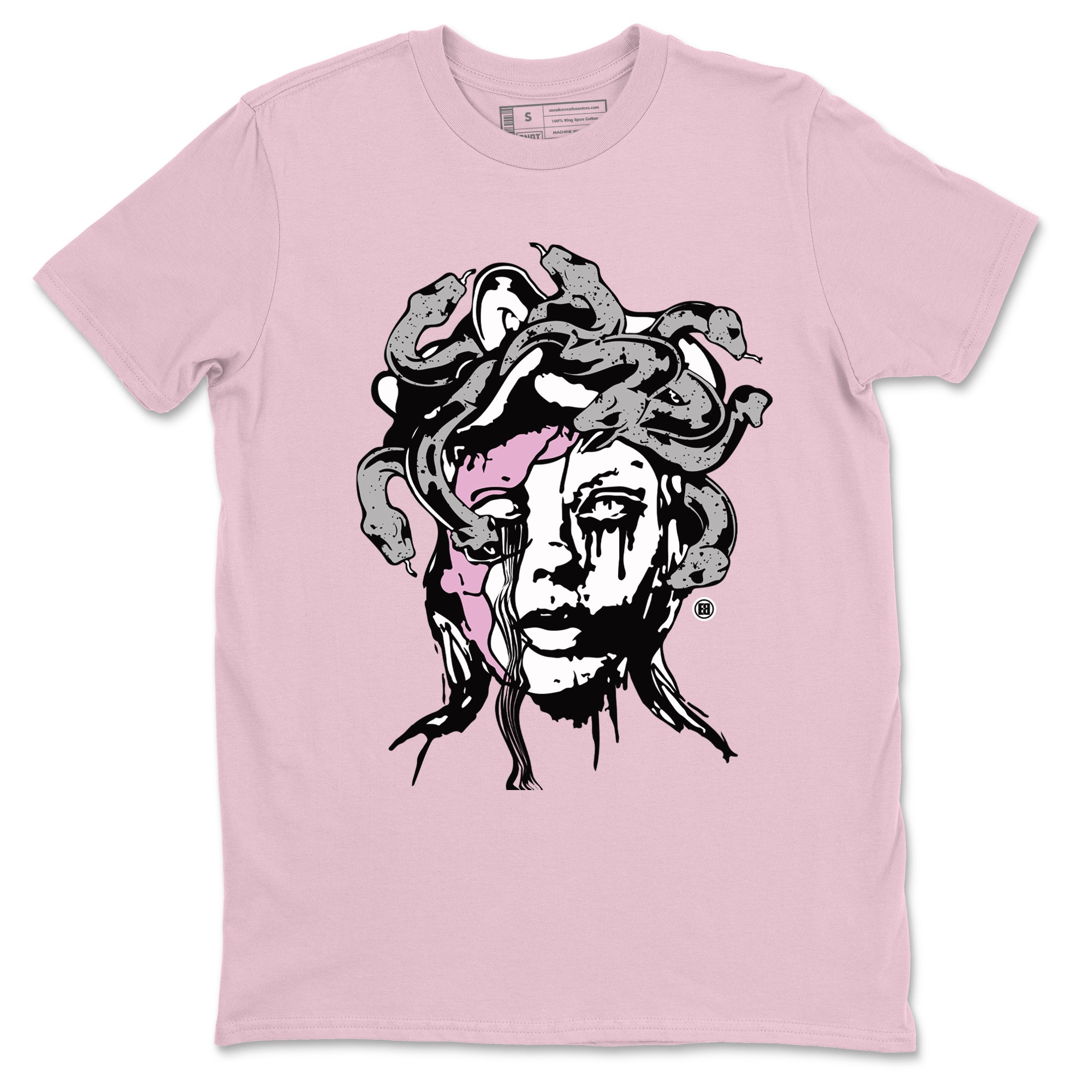 Medusa Statue Sneaker Tees - Air Jordan 4 Orchid