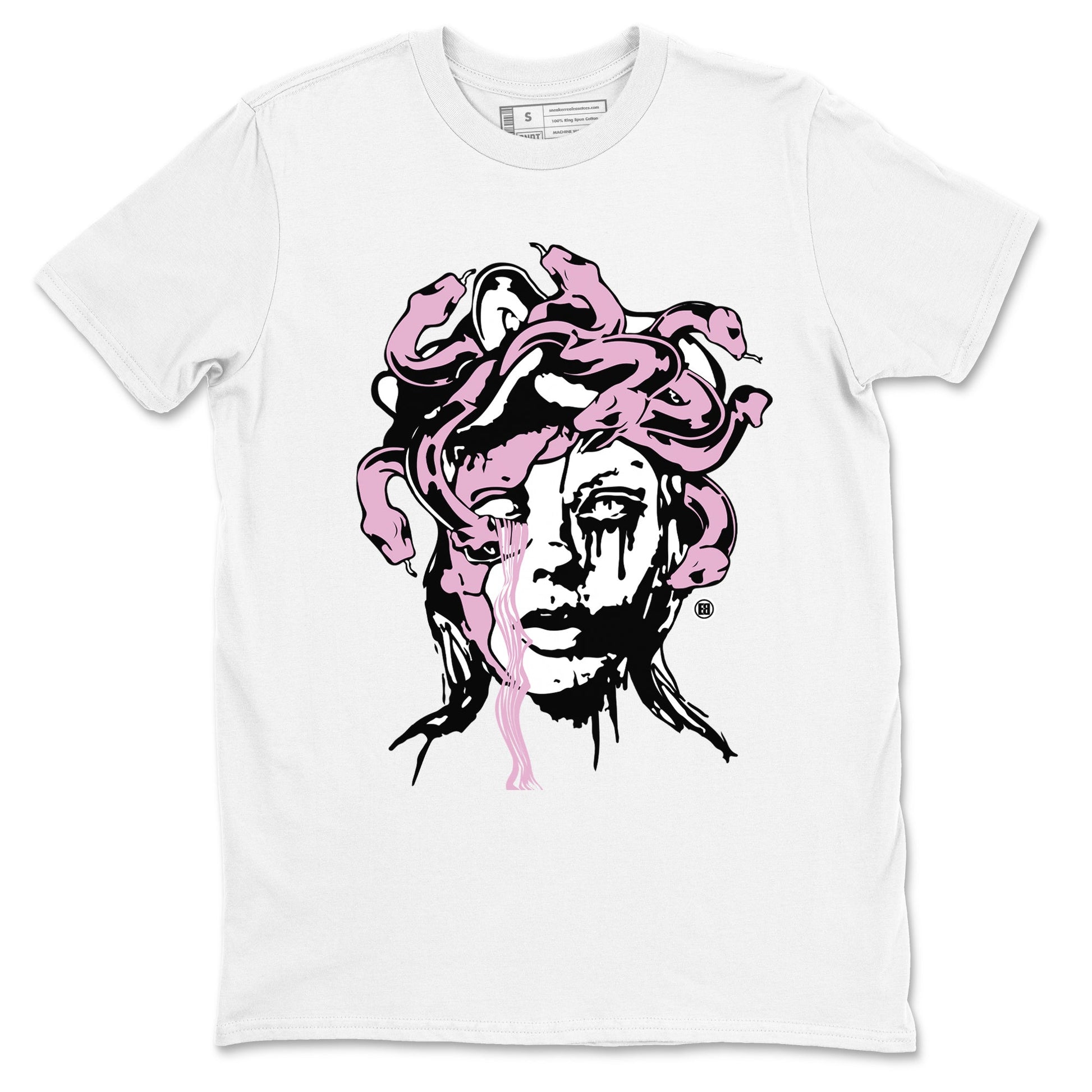 Medusa Statue Sneaker Tees - Air Jordan 4 Orchid