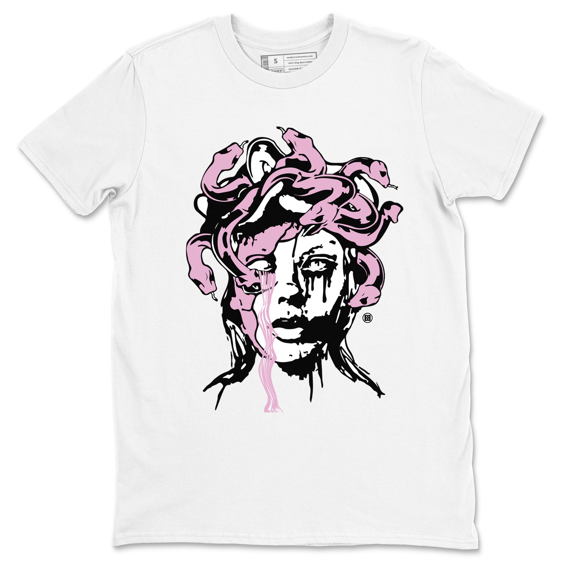 Medusa Statue Sneaker Tees - Air Jordan 4 Orchid