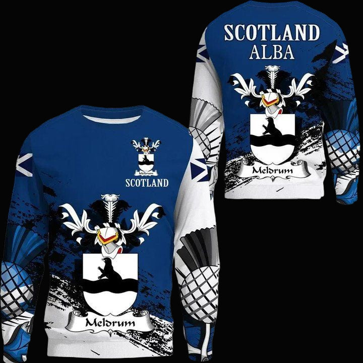 Meldrum Scottish Family Crest Scotland Special Sweater A7 ? Usalast