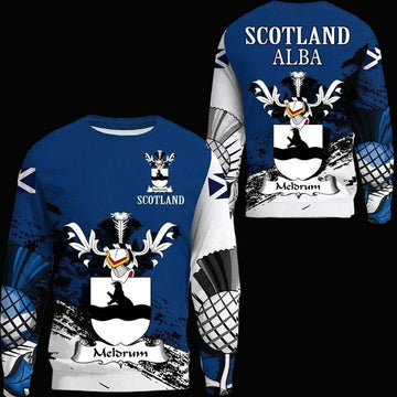 Meldrum Scottish Family Crest Scotland Special Sweater A7 ? Usalast