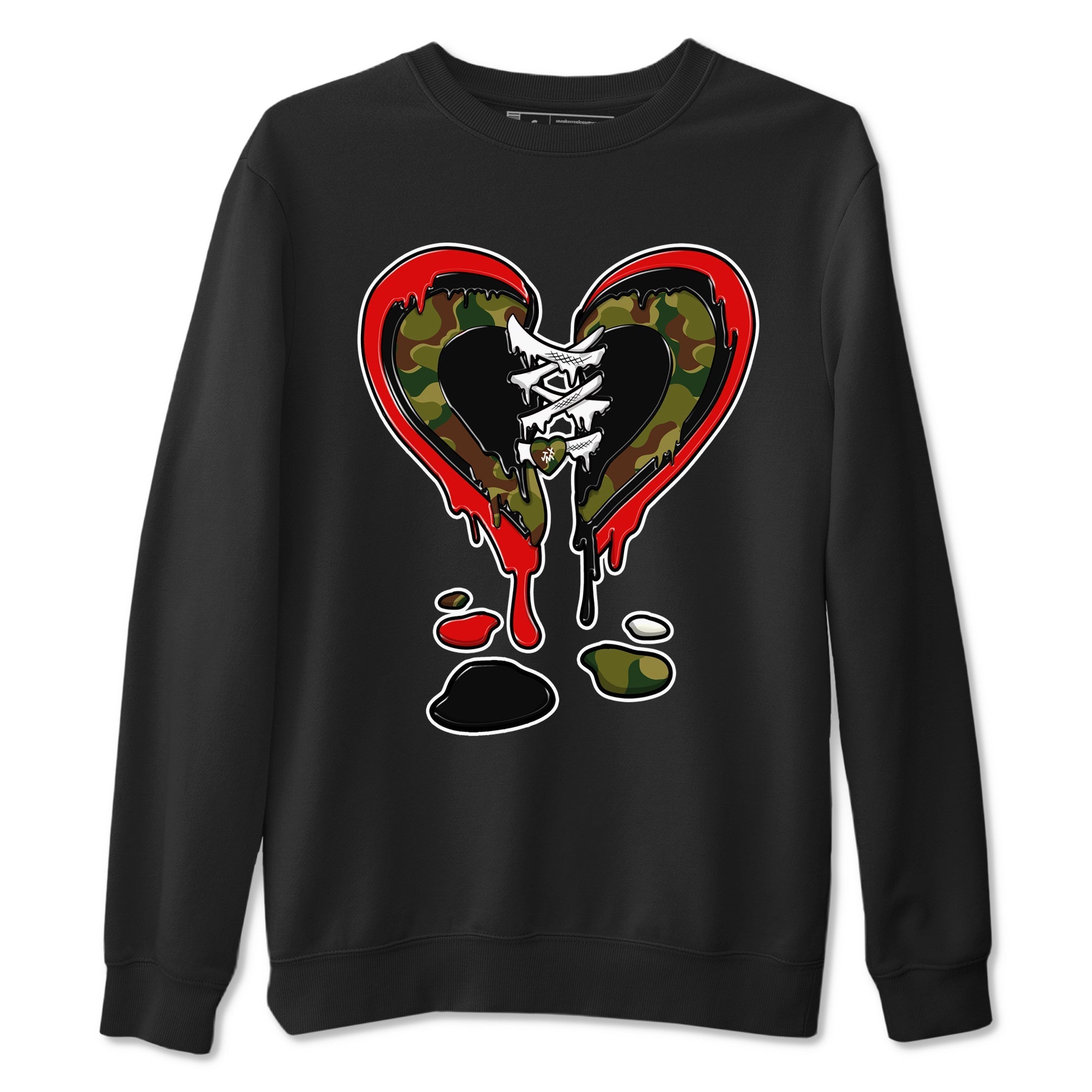 Melting Heart Sneaker Tees - Air Max 90 Reverse Duck Camo