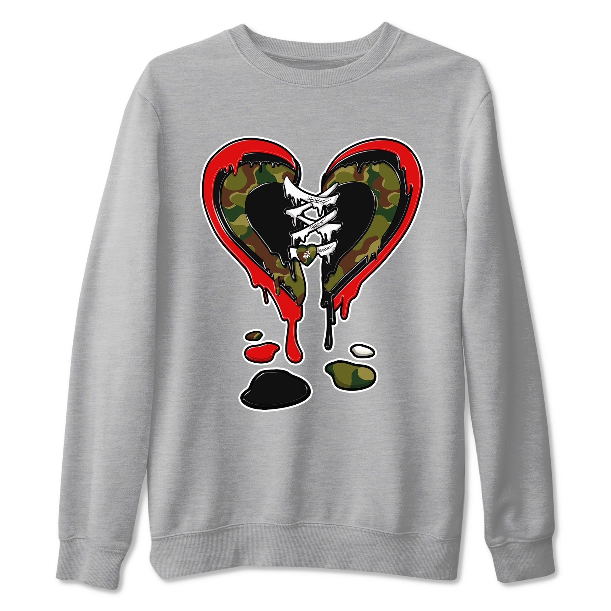 Melting Heart Sneaker Tees - Air Max 90 Reverse Duck Camo