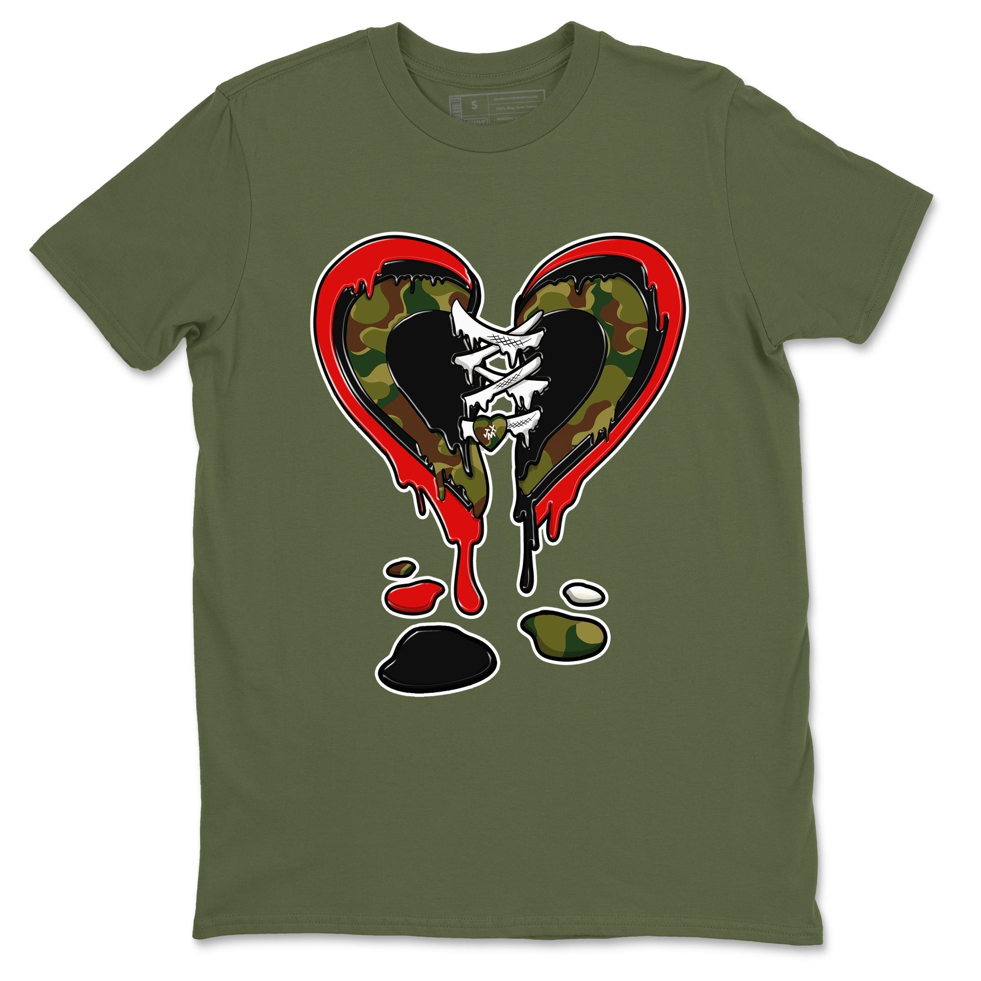 Melting Heart Sneaker Tees - Air Max 90 Reverse Duck Camo