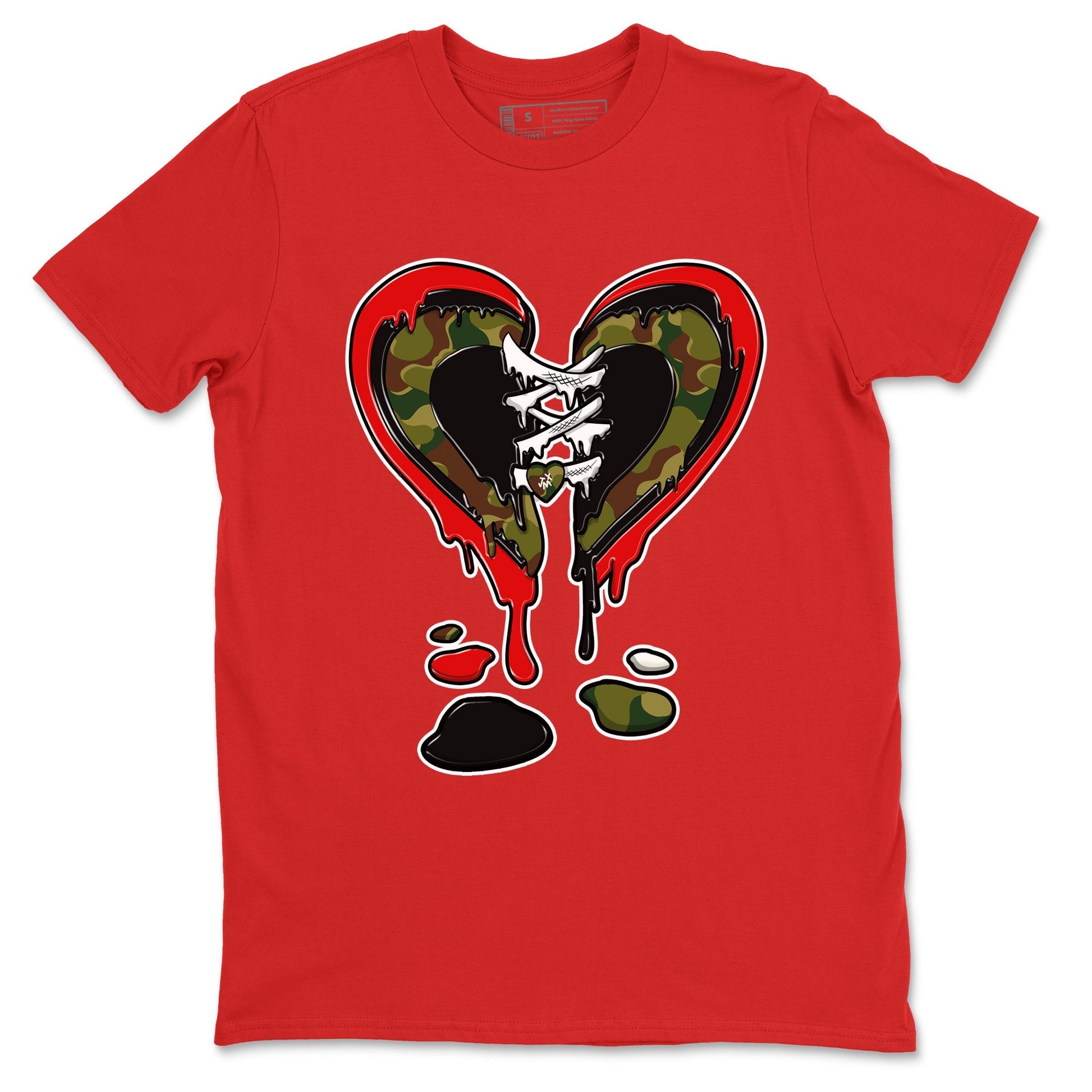Melting Heart Sneaker Tees - Air Max 90 Reverse Duck Camo