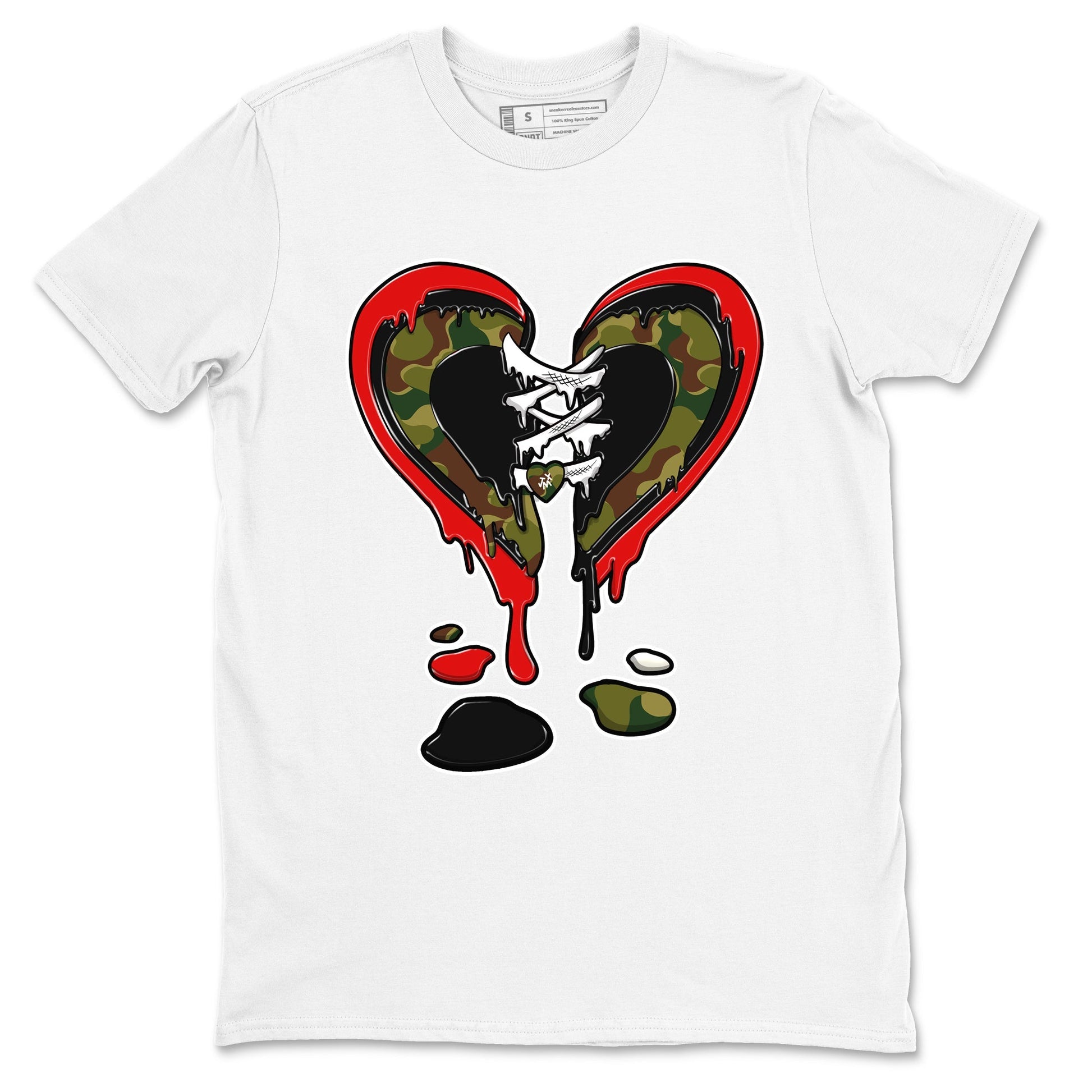 Melting Heart Sneaker Tees - Air Max 90 Reverse Duck Camo