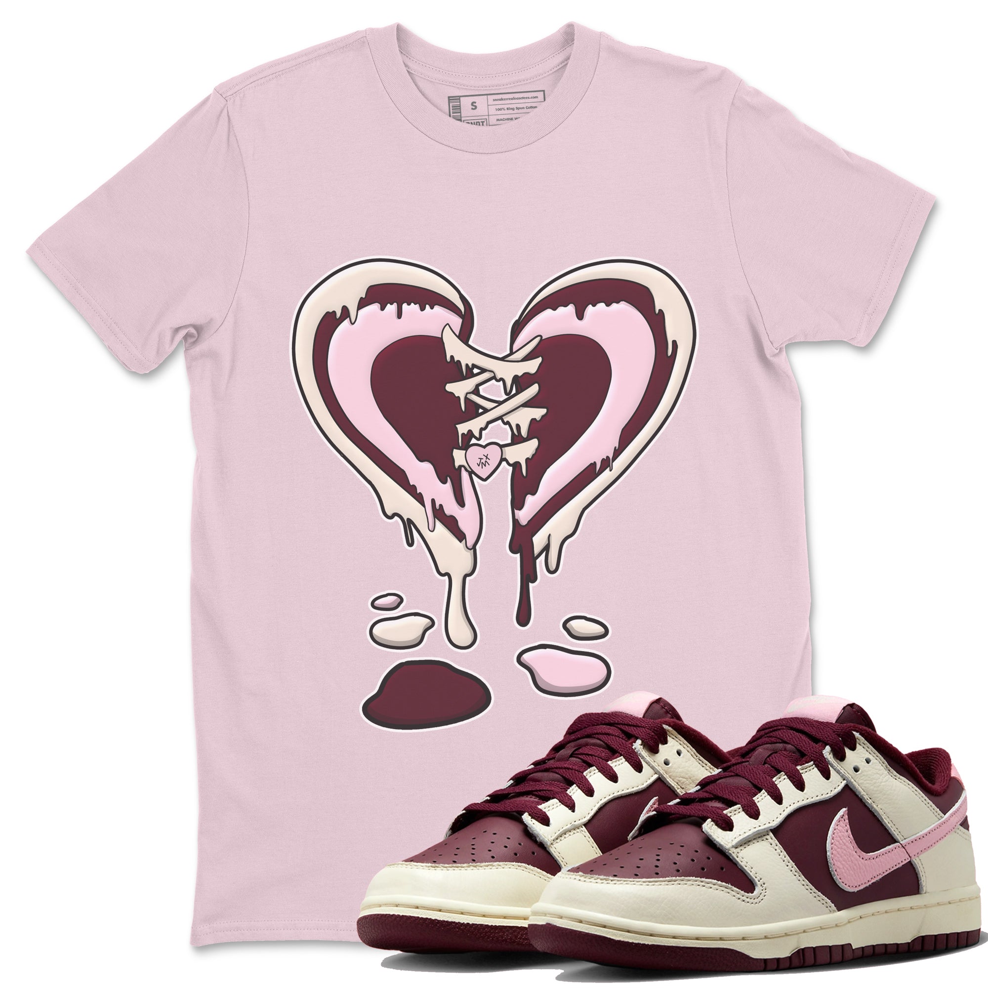 Melting Heart Unisex Tops - Dunk Valentines Day